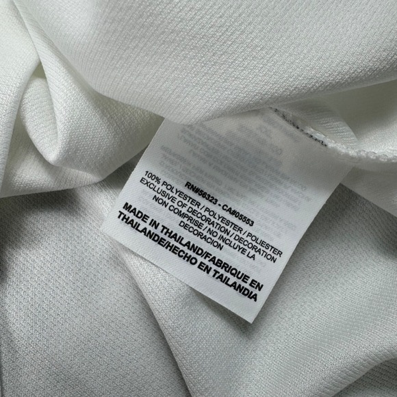 Nike Solid White Brancott Estate Performance Gold Polo Size 2XL NWT - Picture 7 of 8